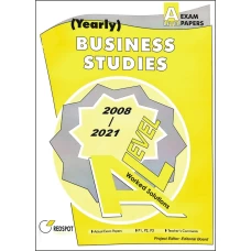 Redspot A Level Business Studies Yearly Past Papers 2022 edition 